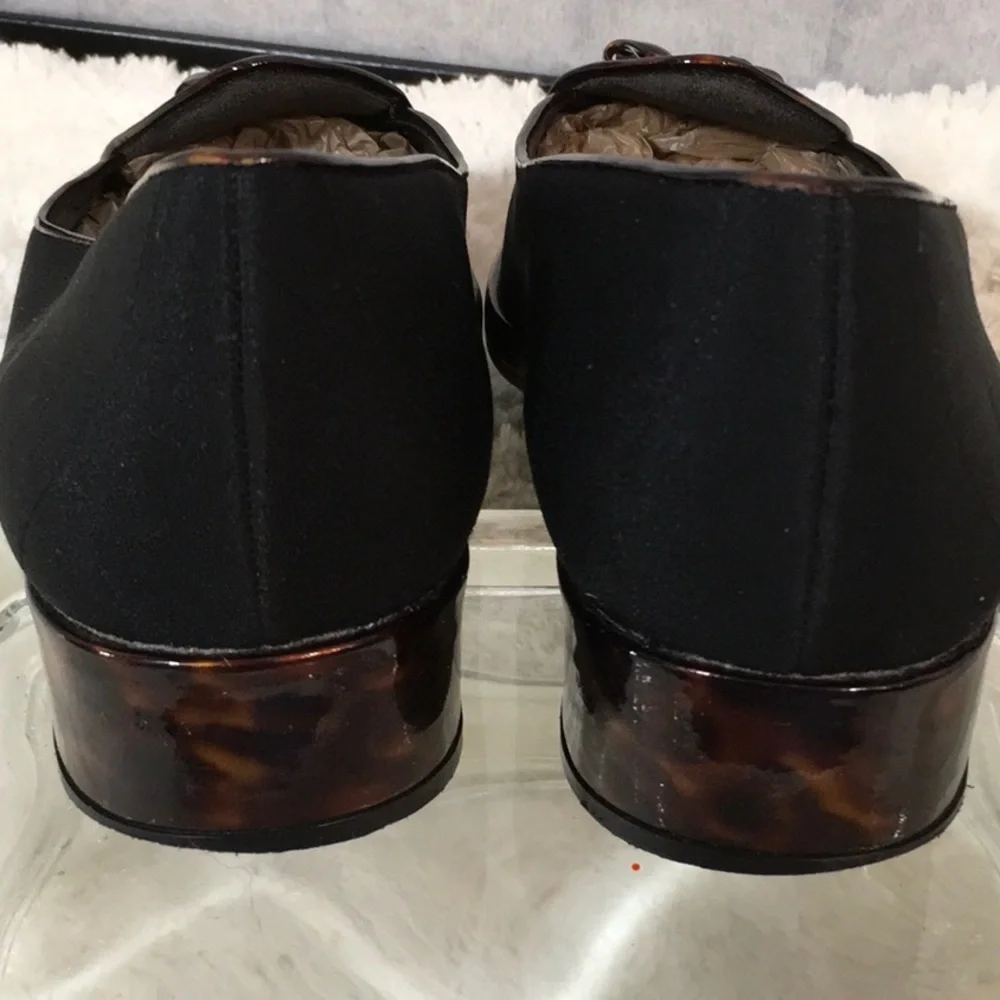 Stuart Weitzman black flats